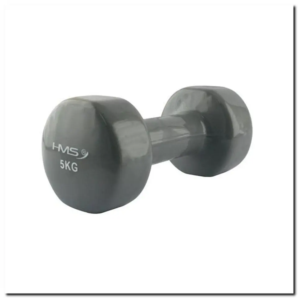 ⁨17023 CIĘŻAREK ŻELIWNY POKRYTY WINYLEM 5.0 KG HMS⁩ w sklepie Wasserman.eu