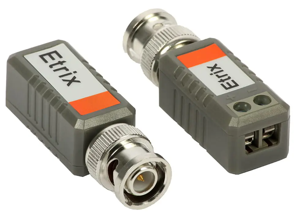 Etrix 1VP-A video transformers with BNC plug 2 pcs. at Wasserman.eu