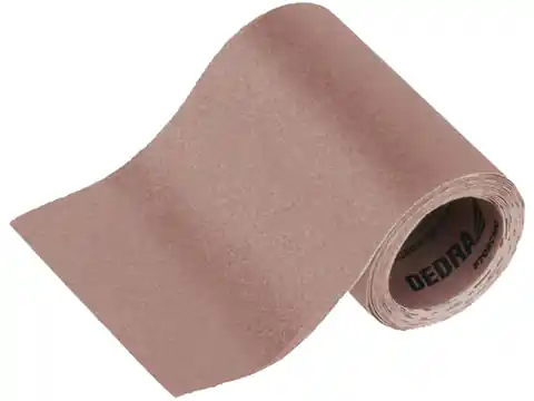 ⁨Abrasive cloth Dedra, roll 3m 115mm (Grade 80)⁩ at Wasserman.eu