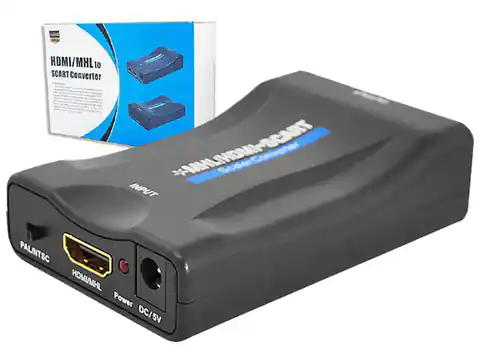 ⁨Konwerter audio video HDMI na Euro Scart LXHD127⁩ w sklepie Wasserman.eu