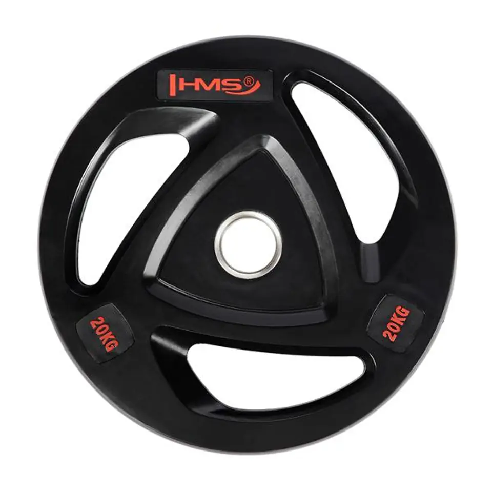 ⁨TOX20 BLACK OLYMPIC PLATE RUBBERIZED 20 KG HMS⁩ at Wasserman.eu