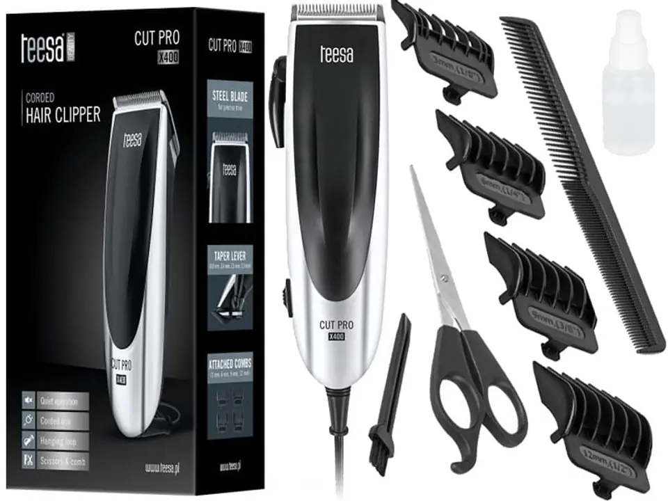 Hair clipper, hair clipper CUT PRO X400 set at Wasserman.eu