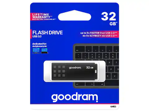 ⁨Goodram UME3 USB 3.0 pendrive (32 GB)⁩ at Wasserman.eu