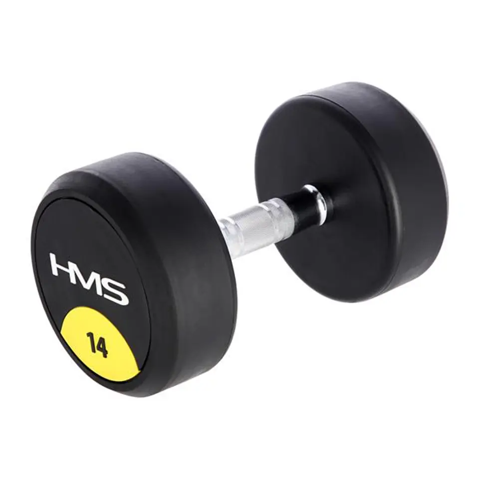 ⁨HG PRO 14 KG RUBBERIZED DUMBBELLS HMS⁩ at Wasserman.eu