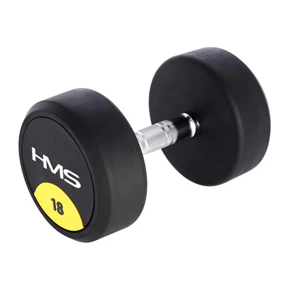 ⁨HG PRO 18 KG RUBBERIZED DUMBBELLS HMS⁩ at Wasserman.eu