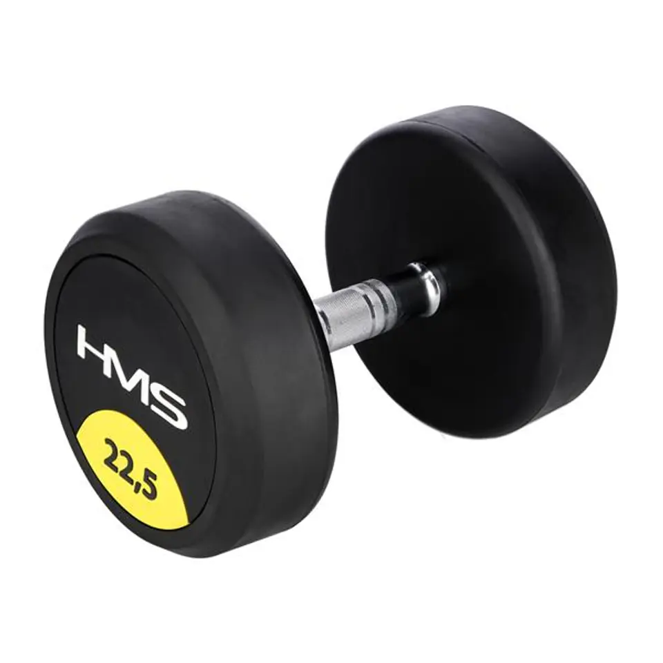 ⁨HG PRO 22.5 KG RUBBERIZED DUMBBELLS HMS⁩ at Wasserman.eu