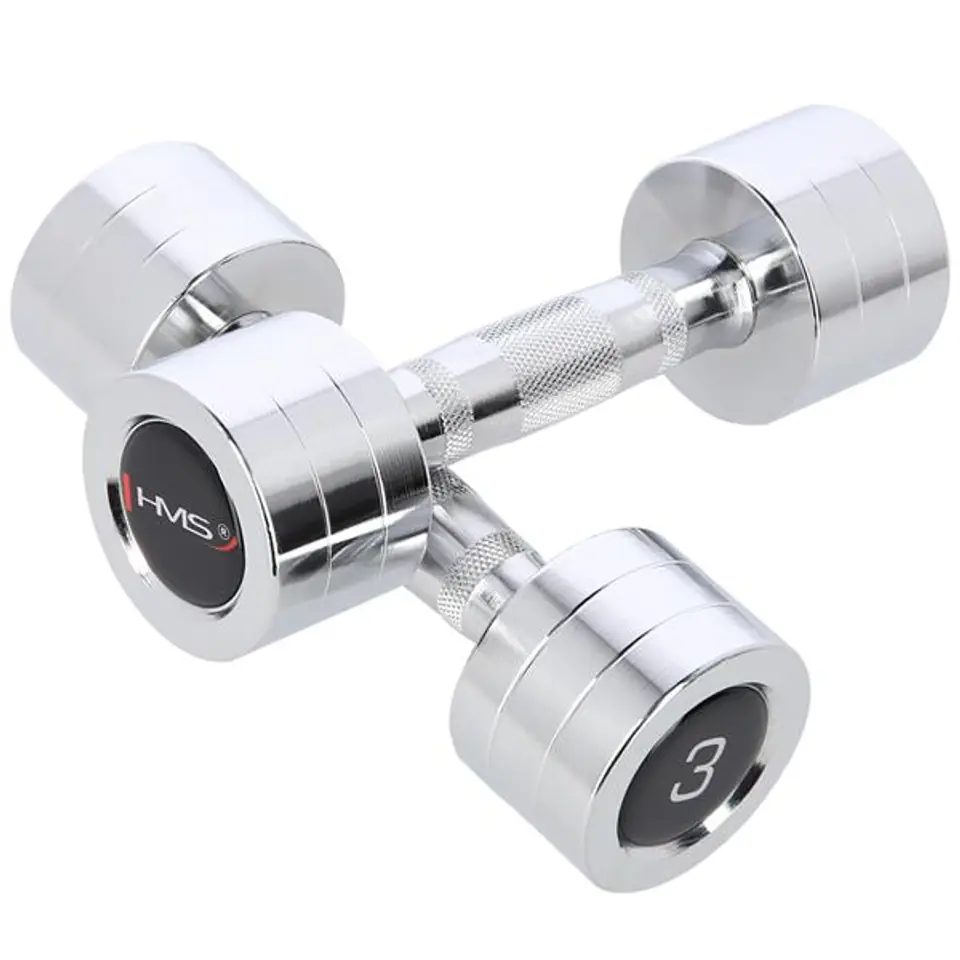 ⁨CHD03 DUMBBELLS CHROME (2 pcs.) HMS⁩ at Wasserman.eu