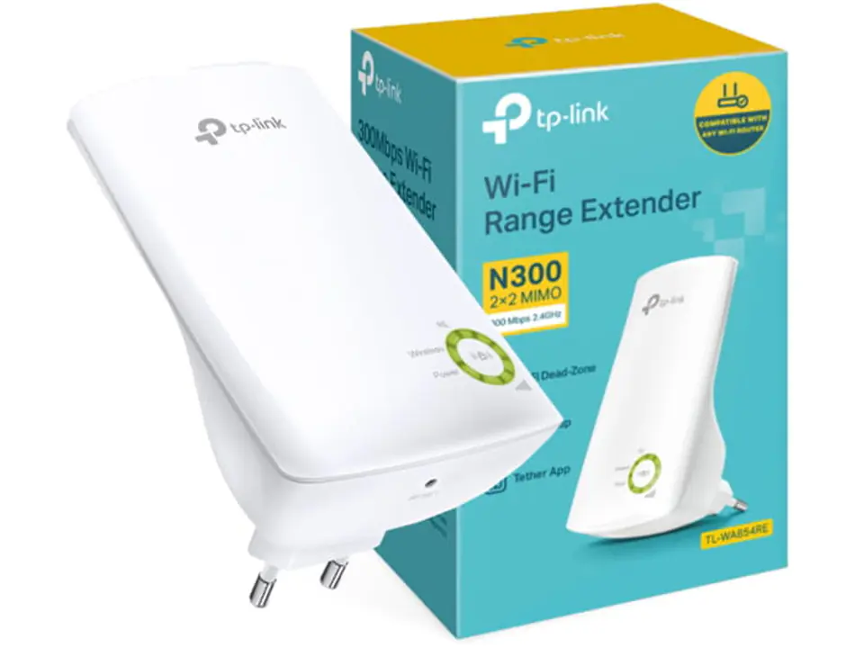 Wzmacniacz sieci wifi 300 Mb/s Tp-Link TL-WA854RE w sklepie Wasserman.eu