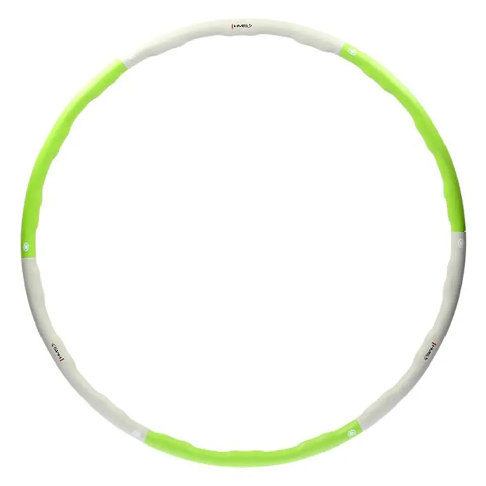 ⁨HHP003 GREEN-GREY HULA HOP 1,5KG 100CM HMS⁩ w sklepie Wasserman.eu