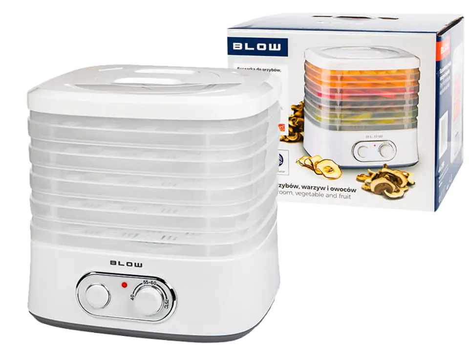 Dryer for mushrooms, fruits and vegetables 5 layers Blow at Wasserman.eu