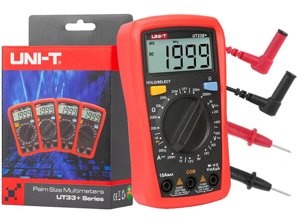 Miernik uniwersalny z LCD Uni-T UT33B plus w sklepie Wasserman.eu