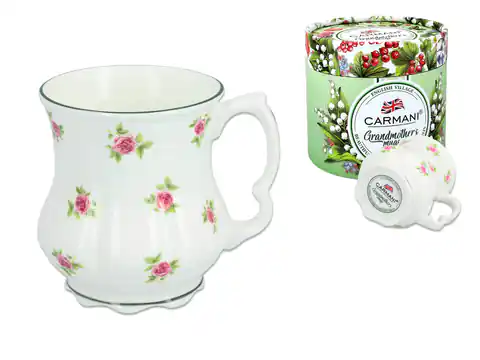 ⁨Grandma's Mug - Roses (CARMANI)⁩ at Wasserman.eu