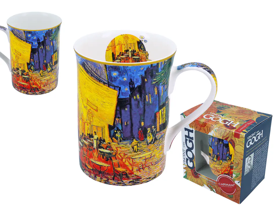 ⁨Mug Classic New - V. van Gogh, Terrace Cafe by Night (CARMANI)⁩ at Wasserman.eu