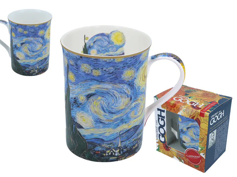 ⁨Classic New Mug - V. van Gogh, Starry Night (CARMANI)⁩ at Wasserman.eu