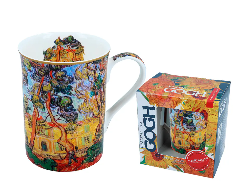 ⁨Classic New Mug - V. van Gogh, Garden (CARMANI)⁩ at Wasserman.eu