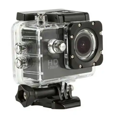 ⁨Kamera sportowa Innelec KX FJ Full HD Sportscam + akcesoria czarny/black 29313⁩ w sklepie Wasserman.eu