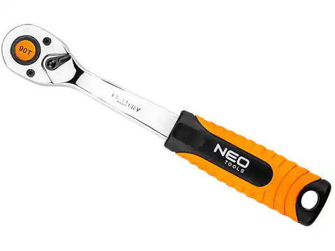 ⁨Grzechotka Klucz Neo Tools (1/4 ", 90T, 150 mm)⁩ w sklepie Wasserman.eu
