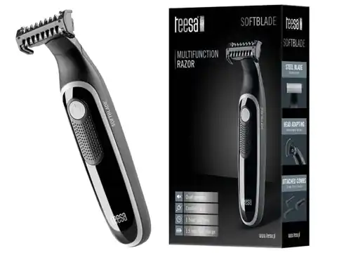 ⁨Maszynka do golenia bezprzewodowa SoftBlade trymer⁩ w sklepie Wasserman.eu
