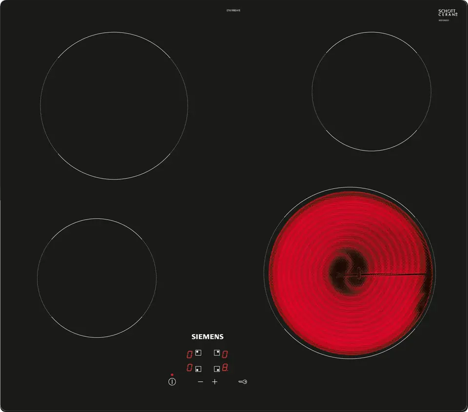 ⁨Siemens ET61RBEA1E Ceramic hob⁩ at Wasserman.eu