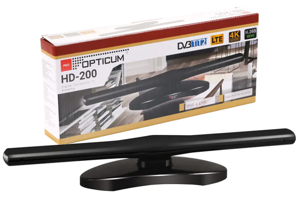 ⁨Indoor antenna DVB-T2 4K Opticum HD-200⁩ at Wasserman.eu