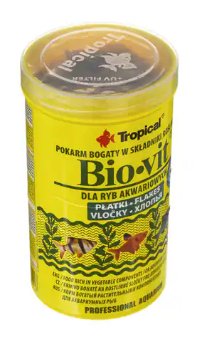 ⁨TROPICAL Bio-Vit - Futter für Aquarienfische - 500 ml/100 g⁩ im Wasserman.eu