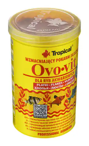 ⁨TROPICAL Ovo-Vit - Futter für Aquarienfische - 1000 ml/200 g⁩ im Wasserman.eu