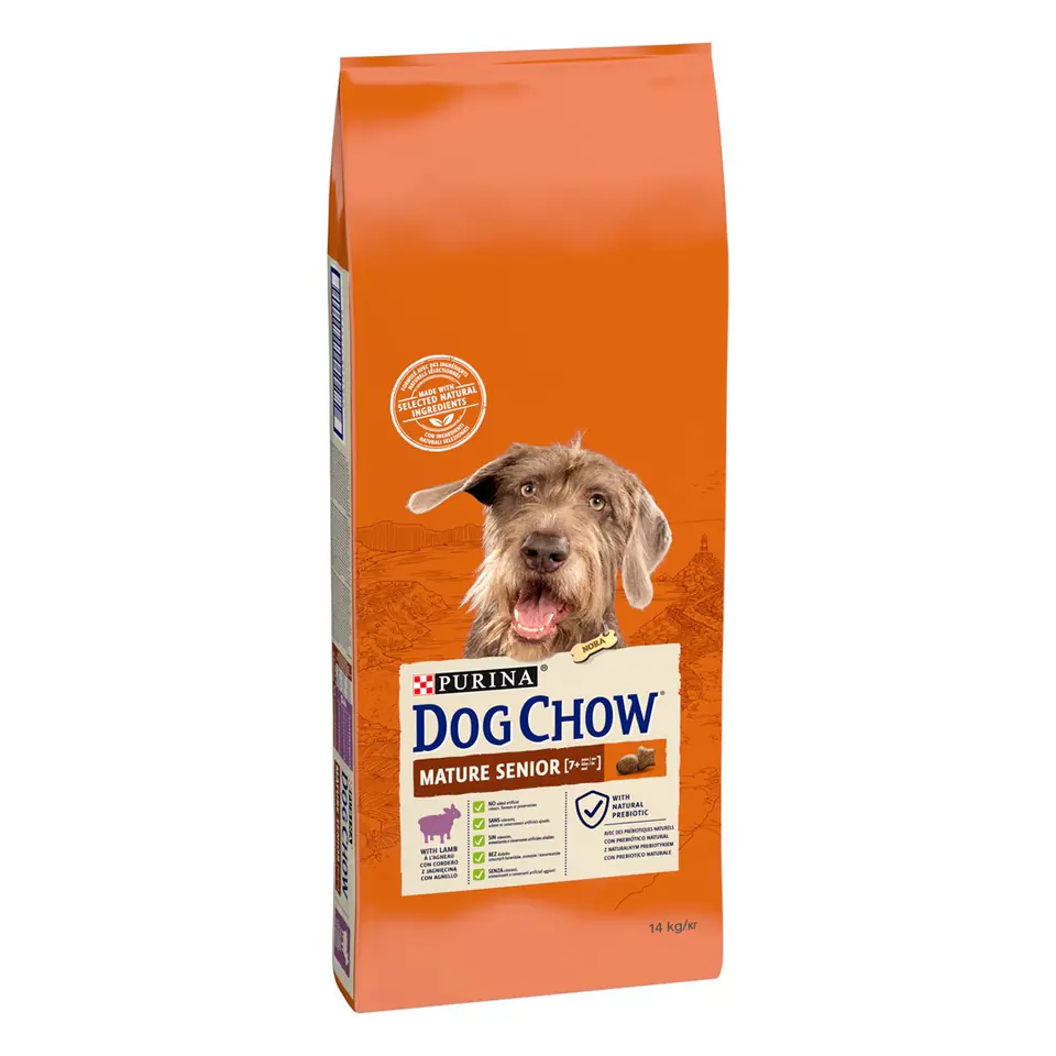⁨PURINA Dog Chow Mature Senior with lamb - dry dog food - 14 kg⁩ at Wasserman.eu