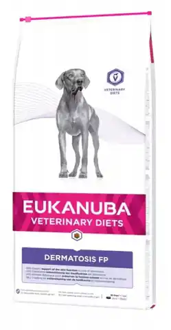 ⁨EUKANUBA Veterinary Diets Dermatosis FP Fish & Potato - sucha karma dla psa - 12 kg⁩ w sklepie Wasserman.eu