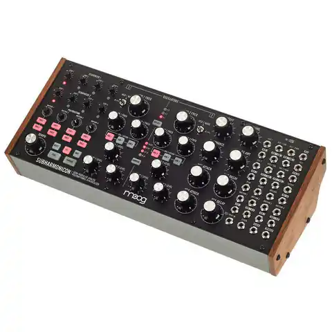 ⁨MOOG Subharmonicon Analog synthesizer semi-modular polyrhythmic sequencer Black⁩ at Wasserman.eu