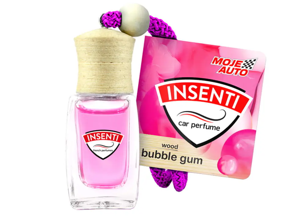 Car fragrance Insenti Wood (Bubble Gum) at Wasserman.eu