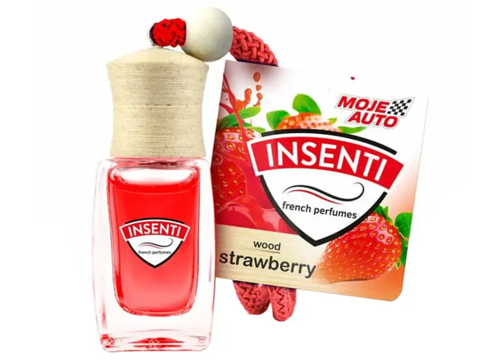 Car fragrance Insenti Wood (Strawberry) at Wasserman.eu