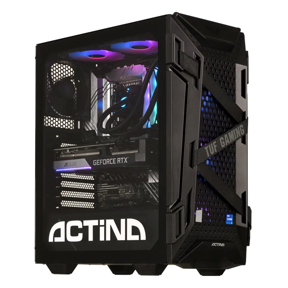 Actina 5901443297543 PC i9-11900K Midi Tower Intel® Core™ i9 32 GB DDR4-SDRAM 1000 GB SSD Black at Wasserman.eu