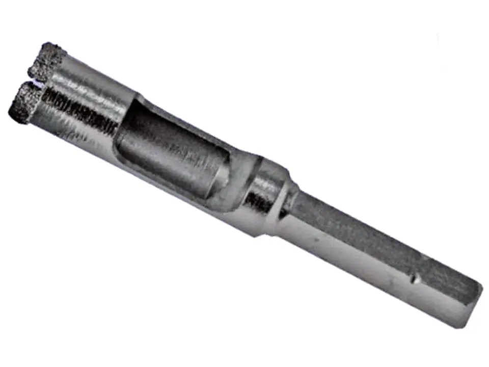 Diamond drill bit for glass stoneware terracotta tiles (12 mm) at Wasserman.eu
