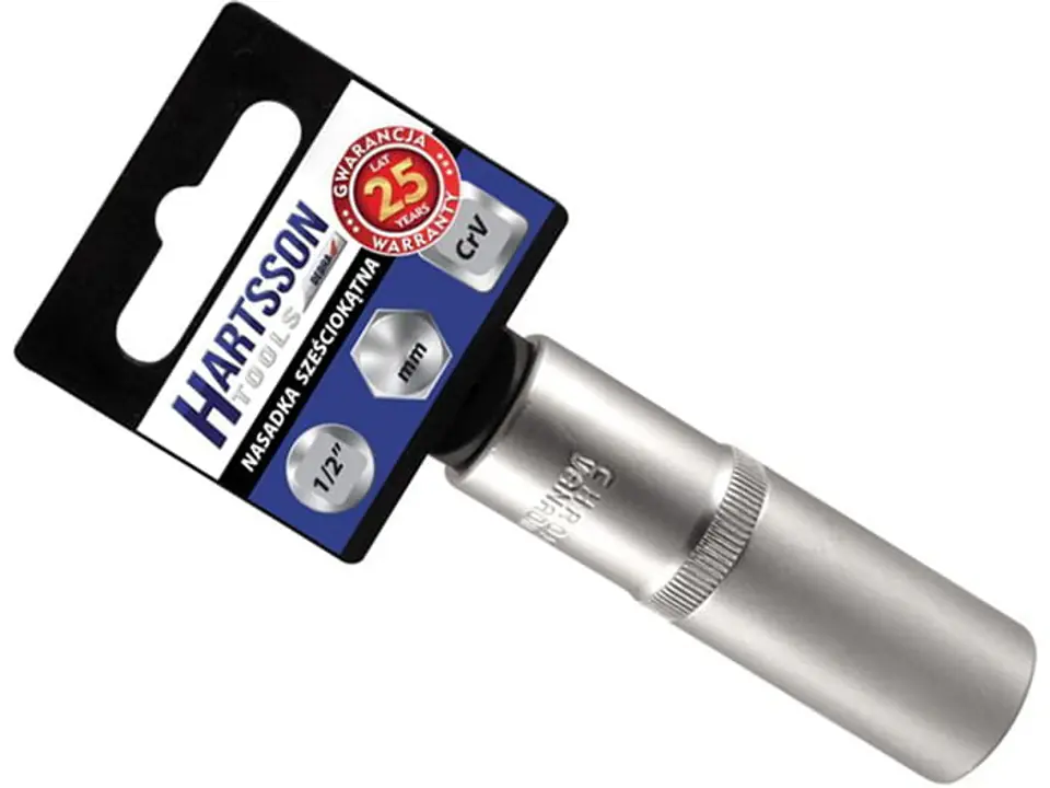 ⁨Long hexagonal socket. Socked wrench (1/2 ", 10 mm)⁩ at Wasserman.eu