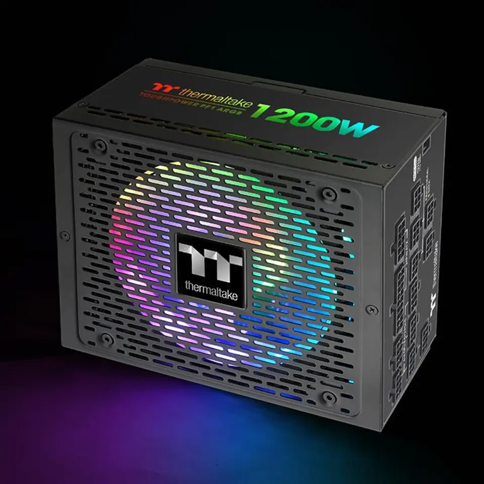 ⁨Thermaltake Toughpower PF1 power supply unit 1200 W Black⁩ at Wasserman.eu