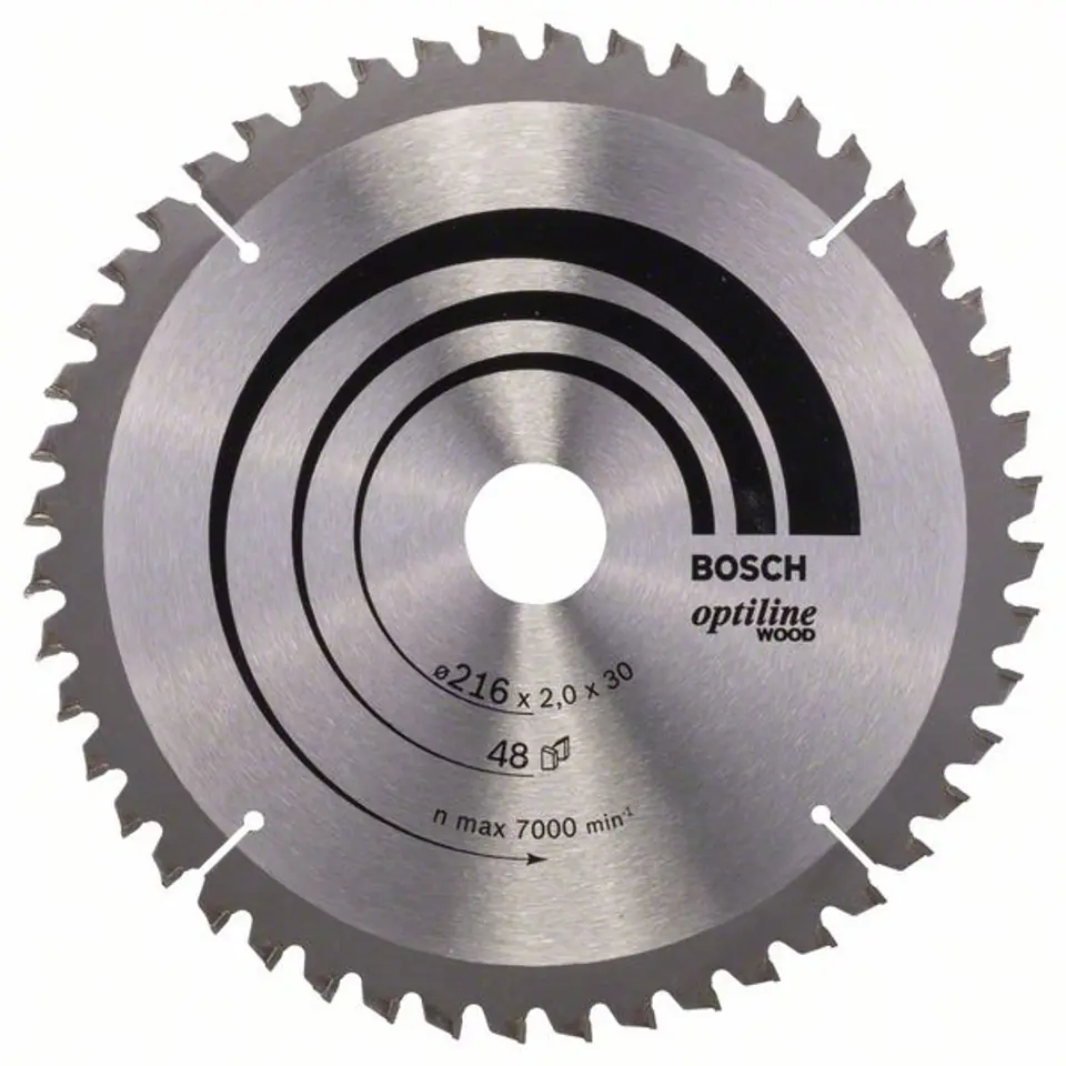 ⁨CIRCULAR SAW-T OPTILINE WOOD 216*2,0*30/Z48⁩ at Wasserman.eu