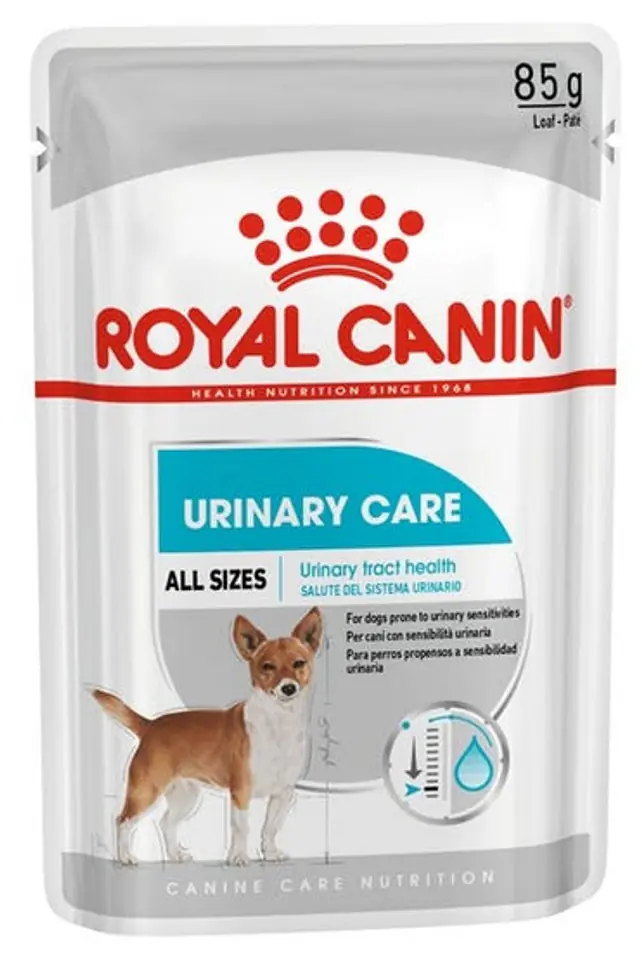 ⁨Royal Canin Urinary Care wet food for adult dogs, all breeds, supporting the urinary system, pâté sachet 85g⁩ at Wasserman.eu