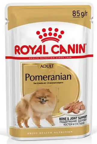 ⁨Royal Canin Pomeranian Adult karma mokra dla psów dorosłych rasy szpic miniaturowy, pasztet saszetka 85g⁩ w sklepie Wasserman.eu