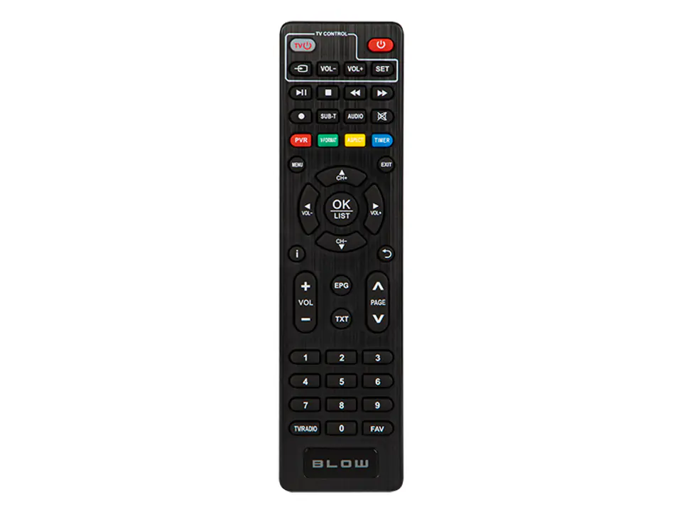 ⁨Remote control for BLOW 7000FHD tuner⁩ at Wasserman.eu