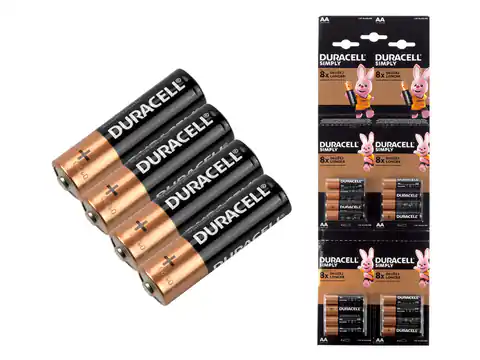 ⁨16 szt. Bateria alkaliczna Duracell LR06/16bl. (1LM)⁩ w sklepie Wasserman.eu