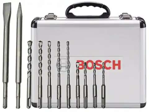 ⁨Zestaw wierteł i dłut SDS plus 11 sztuk Bosch⁩ w sklepie Wasserman.eu
