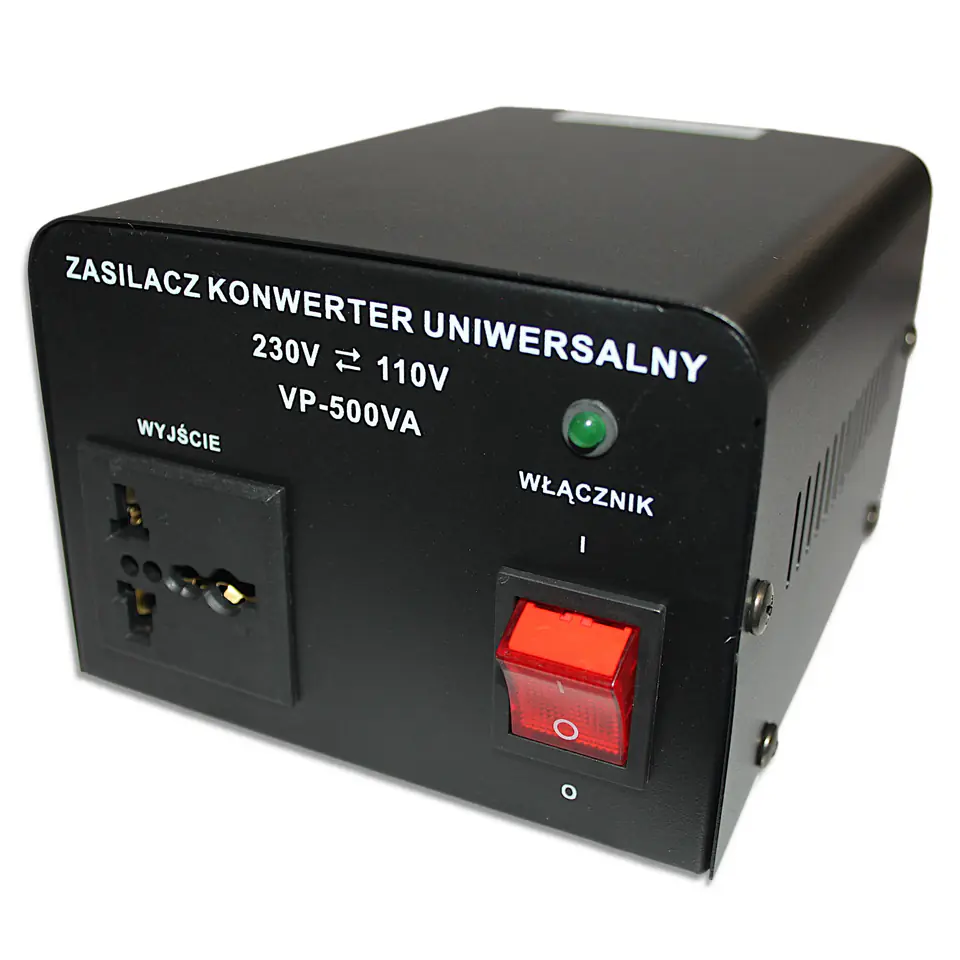 ⁨Konwerter przetwornica napięcia 500W 230V - 110V⁩ w sklepie Wasserman.eu