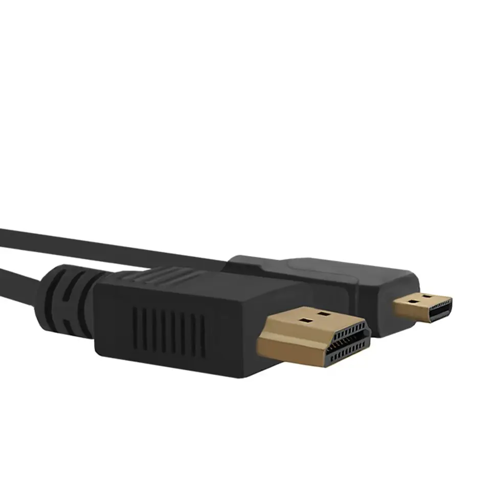 ⁨Qoltec Kabel HDMI A męski | Micro HDMI D męski | 1m (0NC)⁩ w sklepie Wasserman.eu