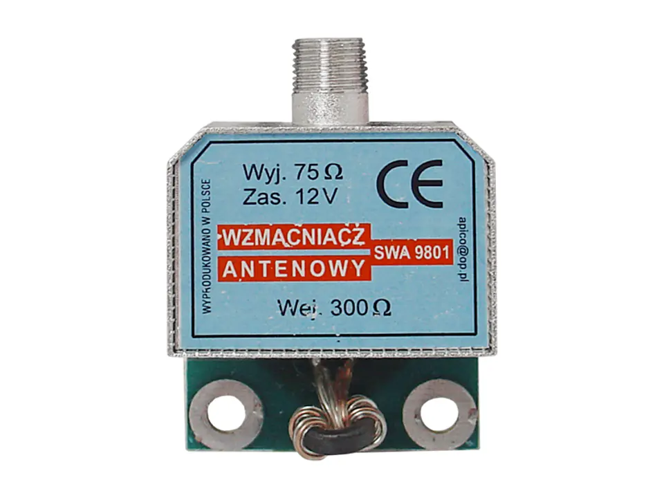 ⁨5 szt. Wzmacniacz antenowy SWA-9801 w obudowie⁩ w sklepie Wasserman.eu