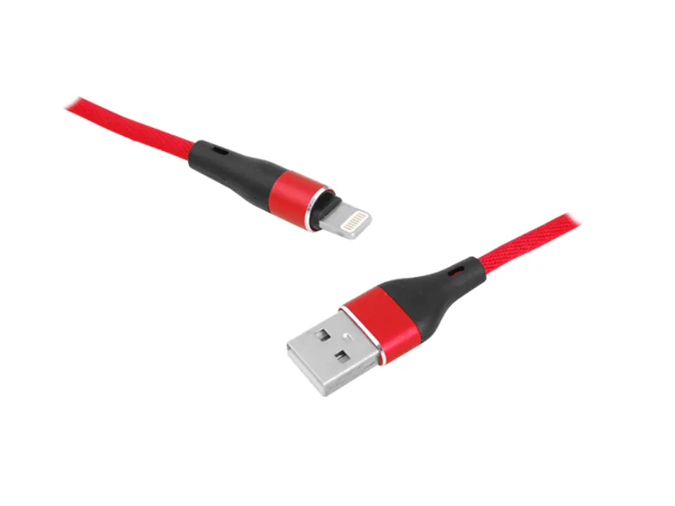 ⁨PS USB cable - microUSB, 1m, red. (1LM)⁩ at Wasserman.eu