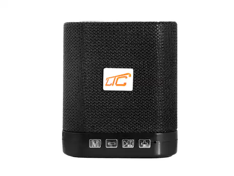 ⁨1 szt.  PS LTC Przenośny głośnik Bluetooth kostka XL, AUX/BT/FM/USB, DC 5 V, czarny.⁩ w sklepie Wasserman.eu