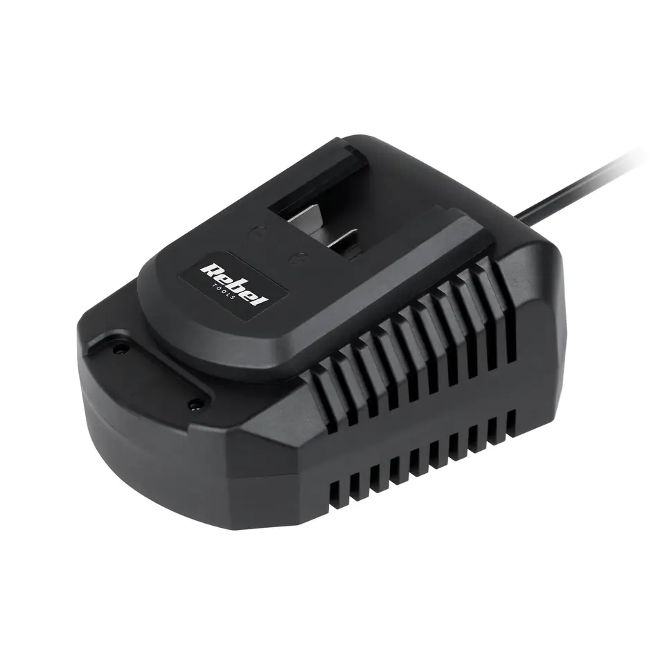 ⁨Battery Charger 20V 2A/4A Rebel Tools⁩ at Wasserman.eu