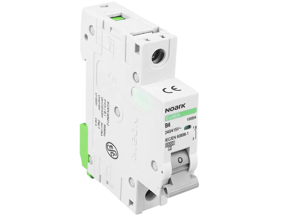 ⁨PS Circuit breaker 1P B, 6 A, NOARK S191. (1LM)⁩ at Wasserman.eu