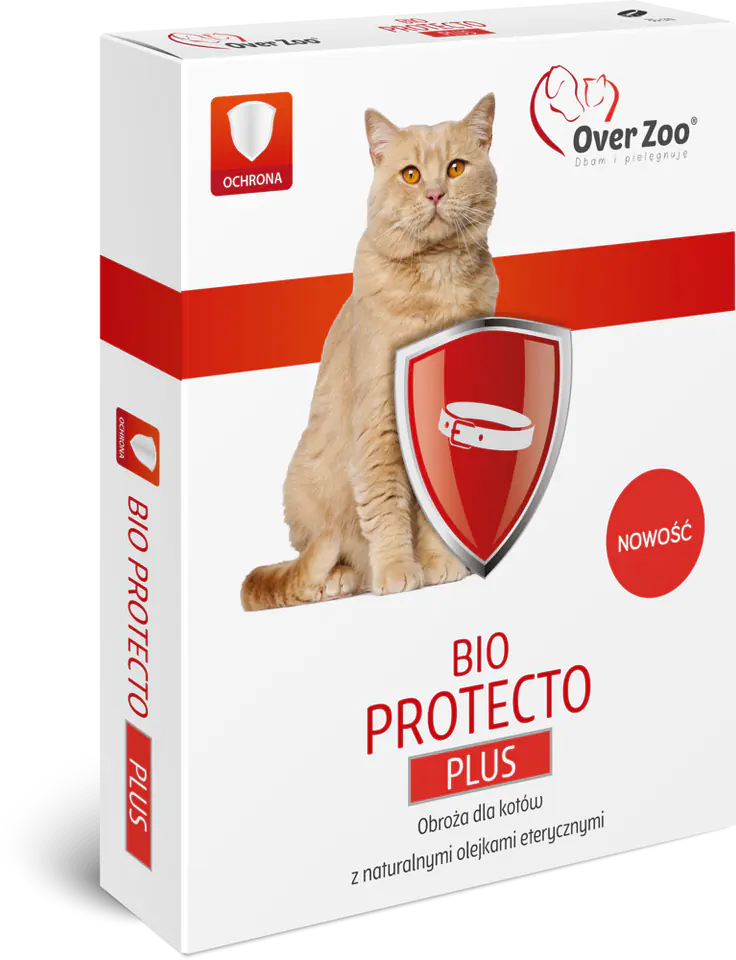 ⁨OVERZOO BIO PROTECTO PLUS COLLAR FOR CATS 35 cm⁩ at Wasserman.eu