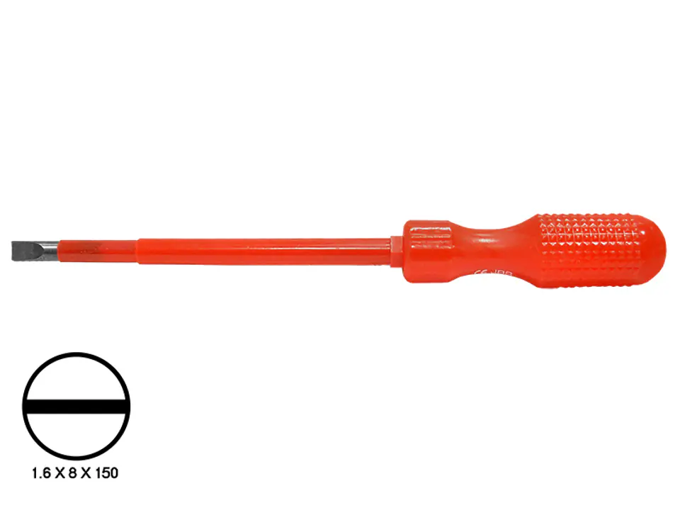 ⁨Insulated flat screwdriver 8x150 J63824 JBS, certified. (1LM)⁩ at Wasserman.eu